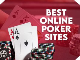 artwork written best online sites with a deck of cards and casino chips